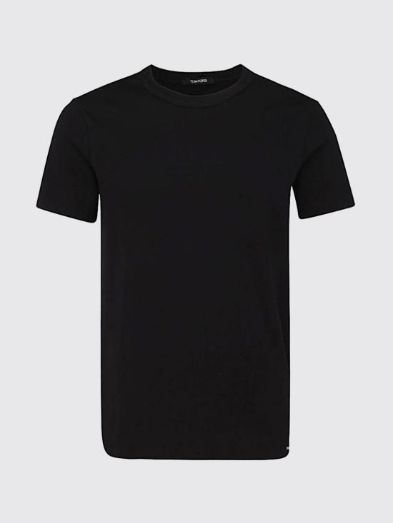 26FW 톰포드 코튼 크루넥 언더웨어 티셔츠 T4M081040 002 Black - TOMFORD