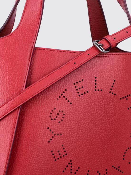 26FW 스텔라 맥카트니 로고 크로스바디 토트백 513860WP0660 5680 Raspberry - STELLA MCCARTNEY