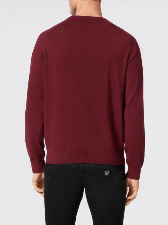 26SS 필립 플레인 스웨터 LABCMKO1237PKN002N 35 Amaranth - PHILIPP PLEIN