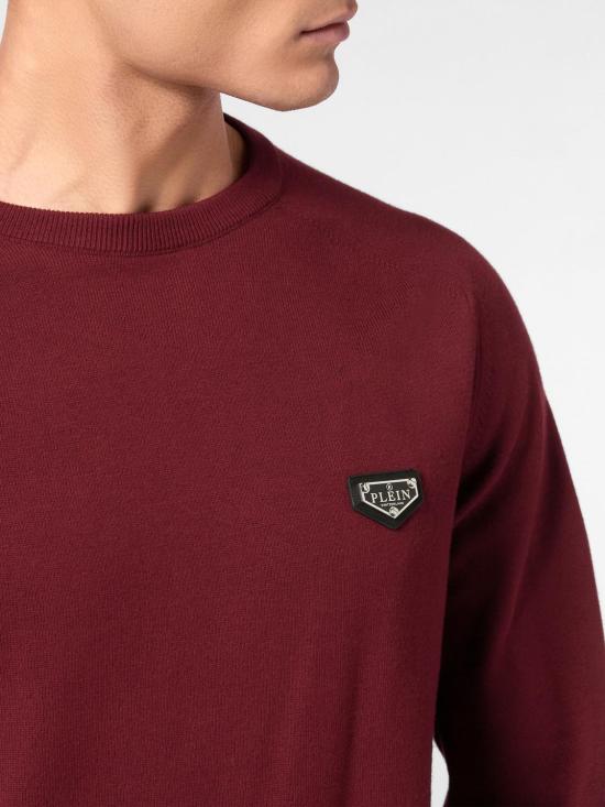 26SS 필립 플레인 스웨터 LABCMKO1237PKN002N 35 Amaranth - PHILIPP PLEIN