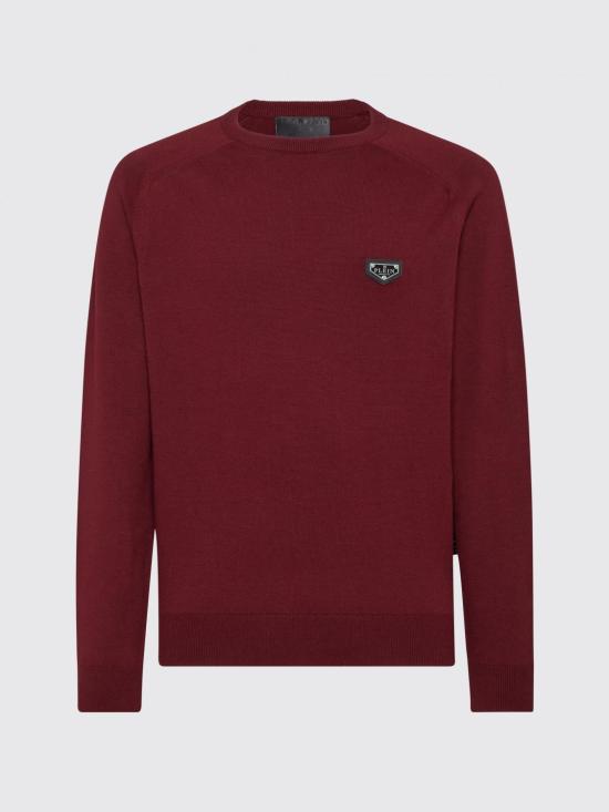 26SS 필립 플레인 스웨터 LABCMKO1237PKN002N 35 Amaranth - PHILIPP PLEIN