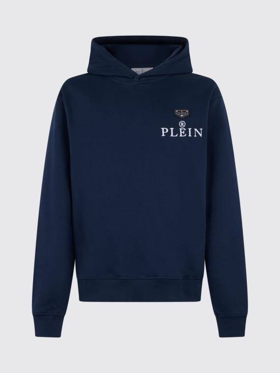 26SS 필립 플레인 후드 티셔츠 UAFCMJB4090PTE180N 24 Blue - PHILIPP PLEIN