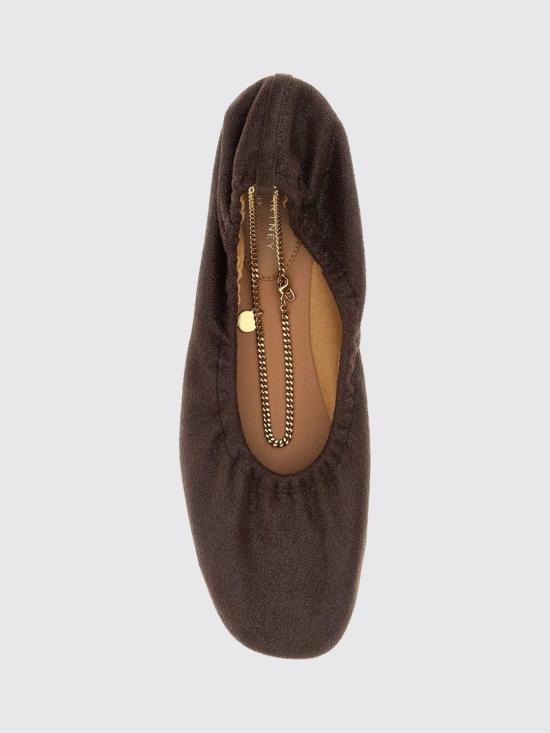 26FW 스텔라 맥카트니 플랫 슈즈 810659E00339 7745 Brown - STELLA MCCARTNEY