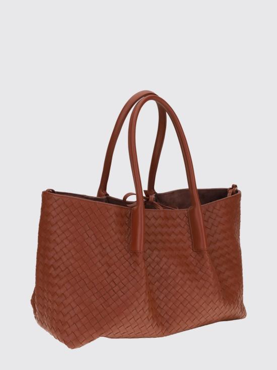 26FW 보테가베네타 라지 피나코테카 숄더백 817166V5AG1 8806 Rust - BOTTEGA VENETA