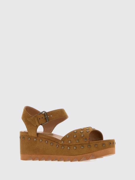 26FW 스텔라 맥카트니 힐/펌프스 810697E00319 5742 Brown - STELLA MCCARTNEY