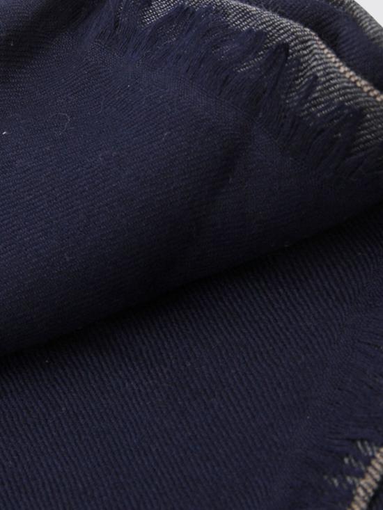 26FW 브루넬로 쿠치넬리 머플러/스카프 MSC606AV CU929 Navy - BRUNELLO CUCINELLI