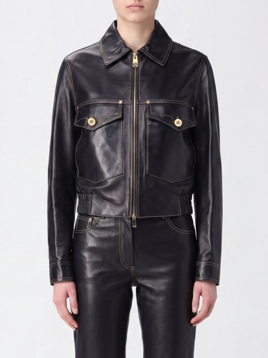 26FW 베르사체 자켓 10257071A18381 1B000 Black