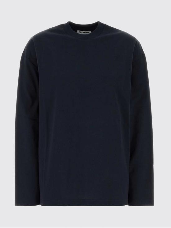 26FW 질샌더 반팔 티셔츠 J02GC0174J20348 402 Blue - JIL SANDER