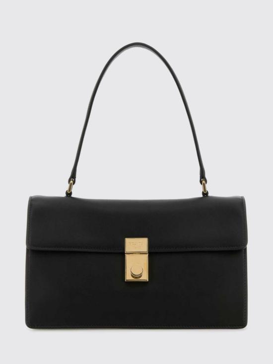 26FW 프라다 소프트 사운드 미디움 레더 숄더백 1BN0232CYS F0002 Black