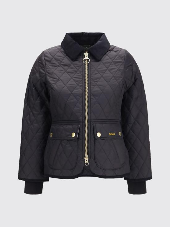 26FW 바버 비드넬 피티드 퀼티드 재킷 LQU1765 BK91 Black - BARBOUR