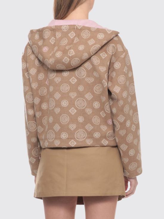 26FW 카사블랑카 스웨터 WPF26JK506 01 Brown - CASABLANCA