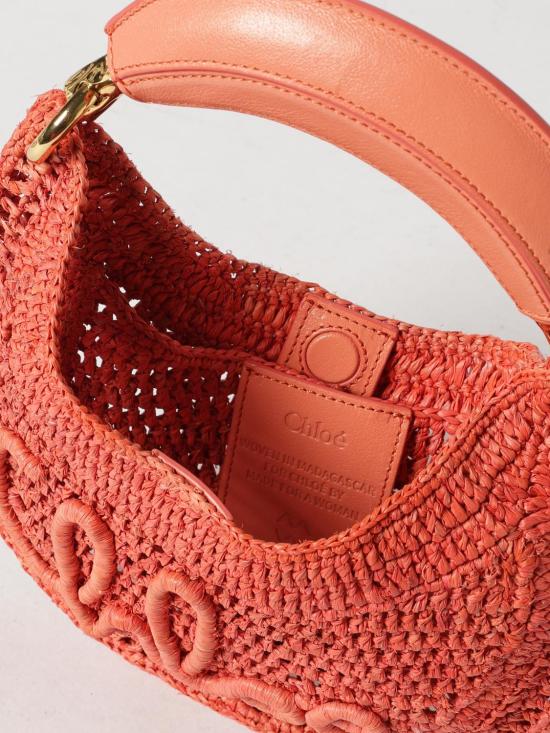 26FW 끌로에 토트백 CH26UP782P08 866 Orange - CHLOE