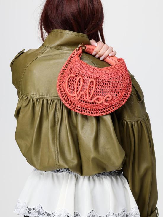 26FW 끌로에 토트백 CH26UP782P08 866 Orange - CHLOE