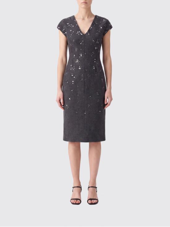 26FW 질샌더 롱 원피스 J02CT0660J40380 029 Grey