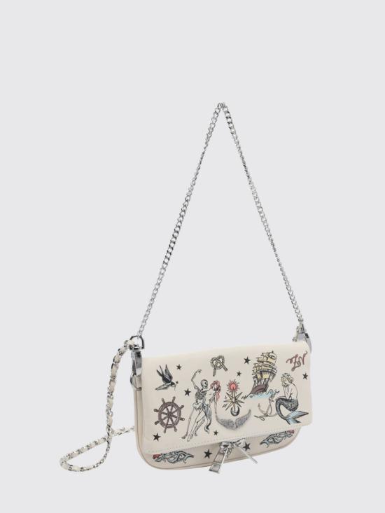 26FW 자딕앤볼테르 크로스백 LWBA04387 100 White - ZADIG & VOLTAIRE