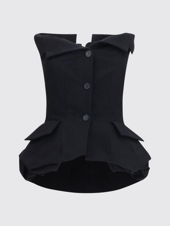 26FW 마그다뷰트림 탑 145726 Black - MAGDA BUTRYM