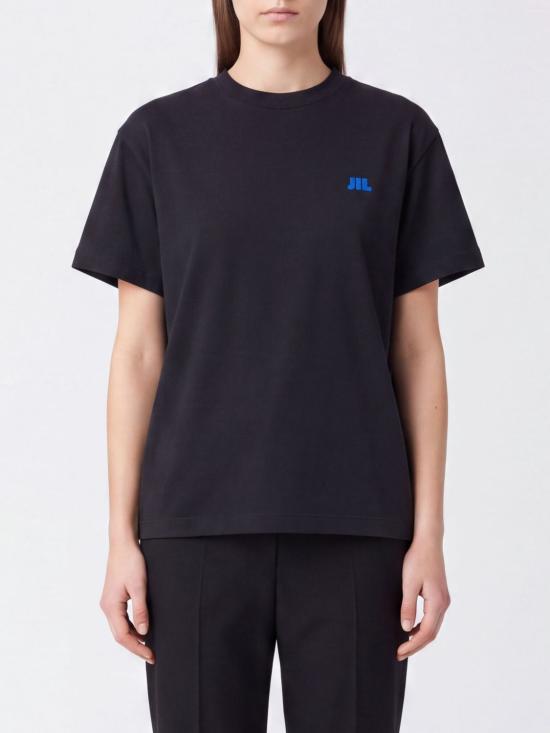 26FW 질샌더 반팔 티셔츠 J02GC0163J45048 402 Blue