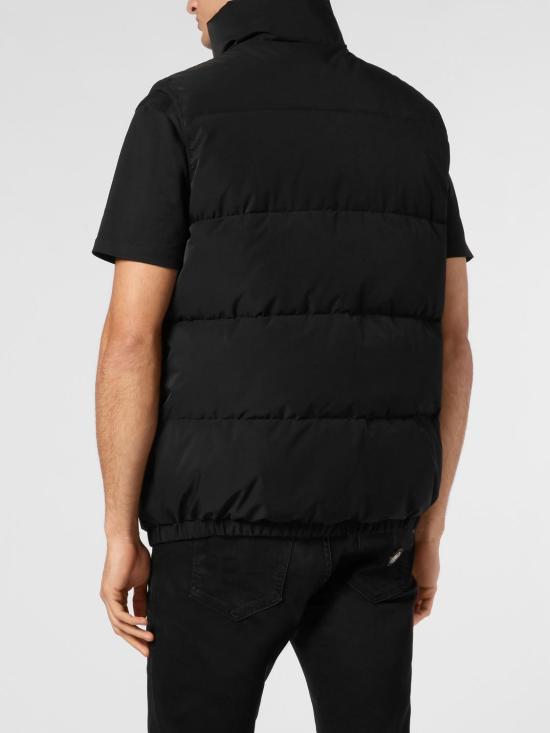 26SS 필립 플레인 패딩 조끼 LADCMRC0219PNY002N 02 Black - PHILIPP PLEIN