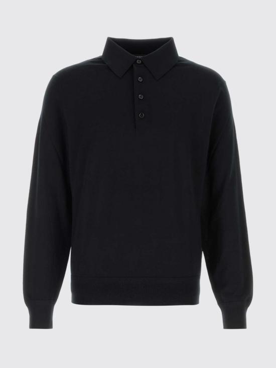 26FW 톰포드 폴로 티셔츠 KPL053YMW103 NAA Black - TOMFORD