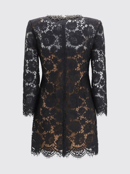 26FW 셀프 포트레이트 롱 원피스 AW26045SB Black - SELF PORTRAIT