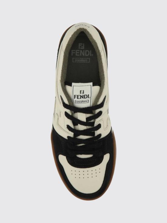 26FW 펜디 매치로우탑 스니커즈 7E1493AHH2 F1FZB White - FENDI