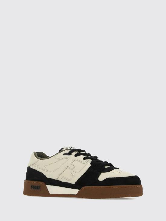 26FW 펜디 매치로우탑 스니커즈 7E1493AHH2 F1FZB White - FENDI