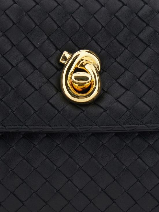 26FW 보테가베네타 숄더백 876648V6JG0 1019 Black - BOTTEGA VENETA