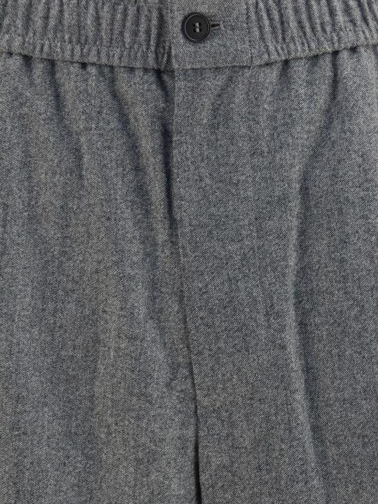 26FW 조르지오 아르마니 스트레이트 팬츠 GM004537TE11804 M8003 Grey - GIORGIO ARMANI