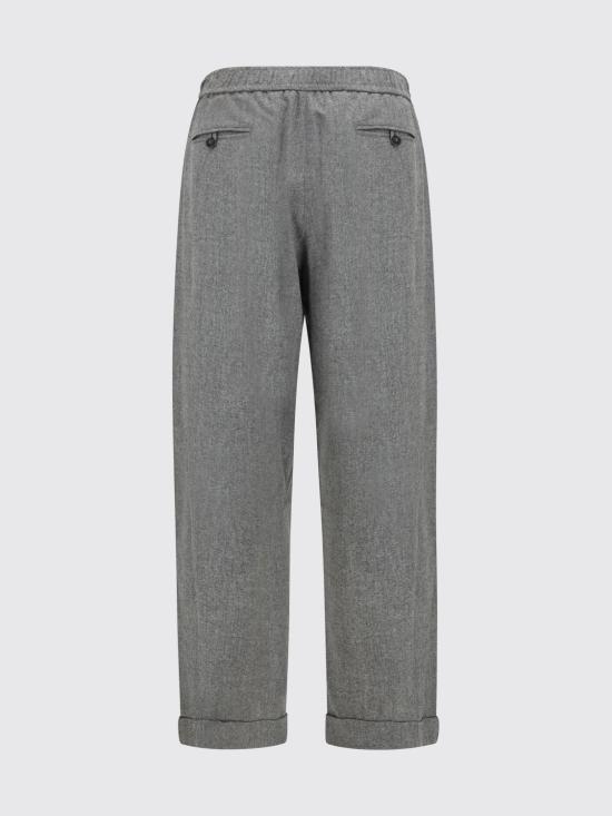 26FW 조르지오 아르마니 스트레이트 팬츠 GM004537TE11804 M8003 Grey - GIORGIO ARMANI