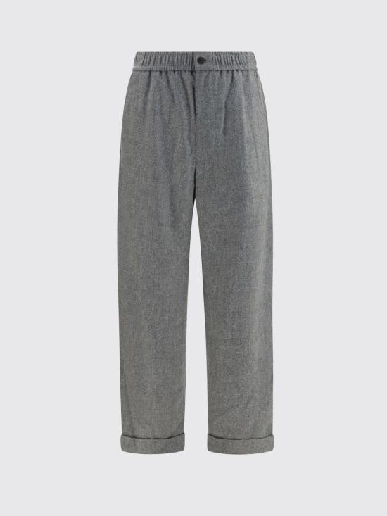 26FW 조르지오 아르마니 스트레이트 팬츠 GM004537TE11804 M8003 Grey - GIORGIO ARMANI