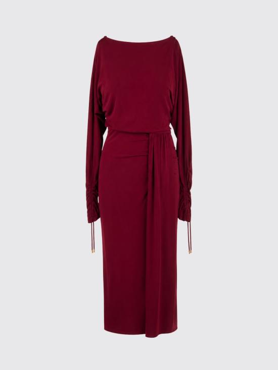 26FW 막스마라 스튜디오 롱 원피스 2626626025600 002 Burgundy