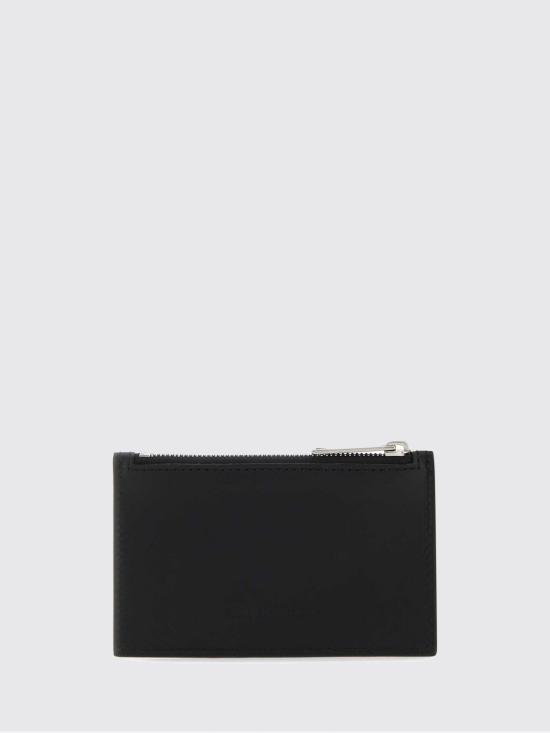 26FW 보테가베네타 지퍼 카드 케이스 679802VCPQ3 8803 Black - BOTTEGA VENETA