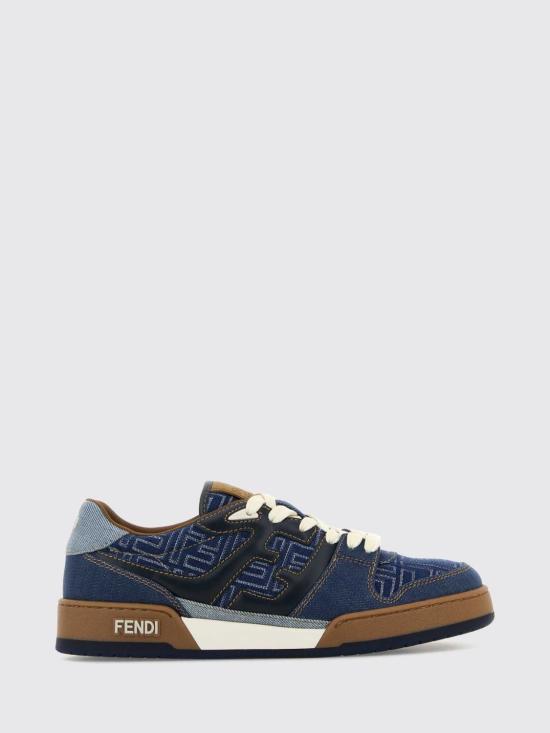 26FW 펜디 매치 FF 자카드 스니커즈 7E1495AU2N F1SVJ Grey