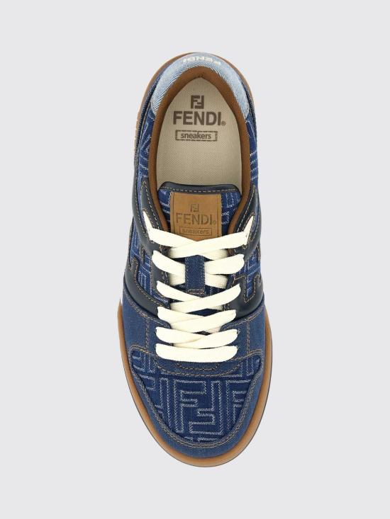 26FW 펜디 매치 FF 자카드 스니커즈 7E1495AU2N F1SVJ Grey - FENDI