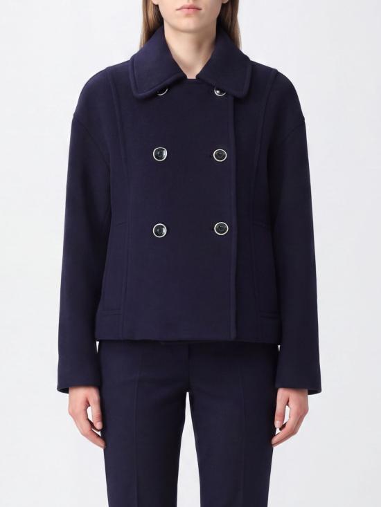 26FW 핑코 코트 107552A3FG G03 Blue