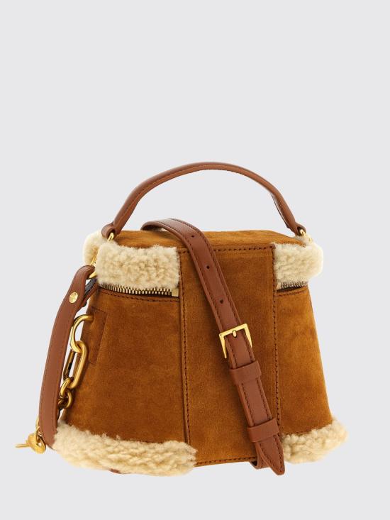 26FW 발망 토트백 HN1BH004LMOS GYY Brown - BALMAIN