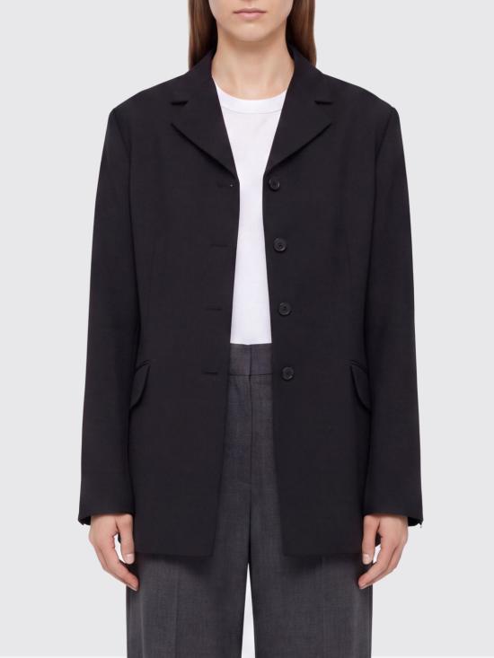 26FW 질샌더 코트 J02BN0266J40249 001 Black