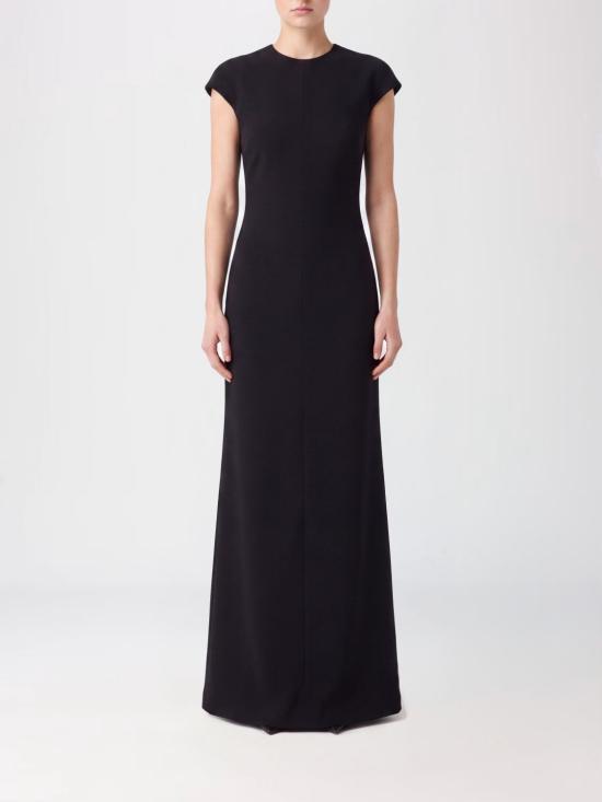 26FW 질샌더 롱 원피스 J02CT0667J40356 001 Black