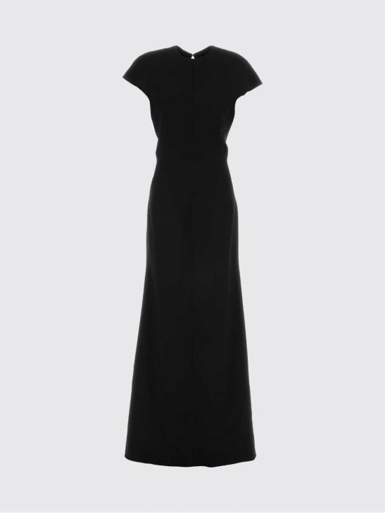 26FW 질샌더 롱 원피스 J02CT0667J40356 001 Black - JIL SANDER