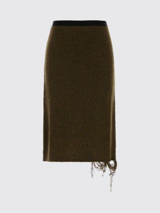 26FW MM6 메종마르지엘라 스커트 S52ME0036M13283 727S Mud - MM6 MAISON MARGIELA