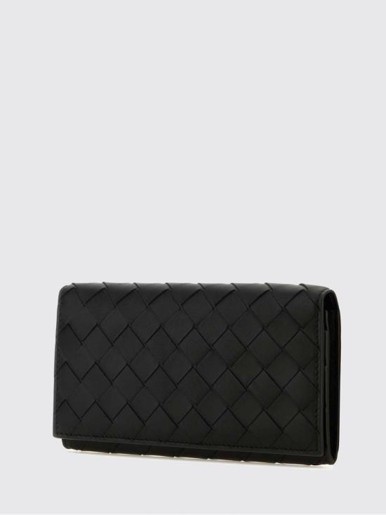 26FW 보테가베네타 지퍼 장지갑 676593VCPQ4 8803 Black - BOTTEGA VENETA