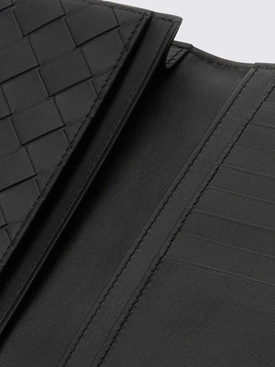 26FW 보테가베네타 지퍼 장지갑 676593VCPQ4 8803 Black - BOTTEGA VENETA