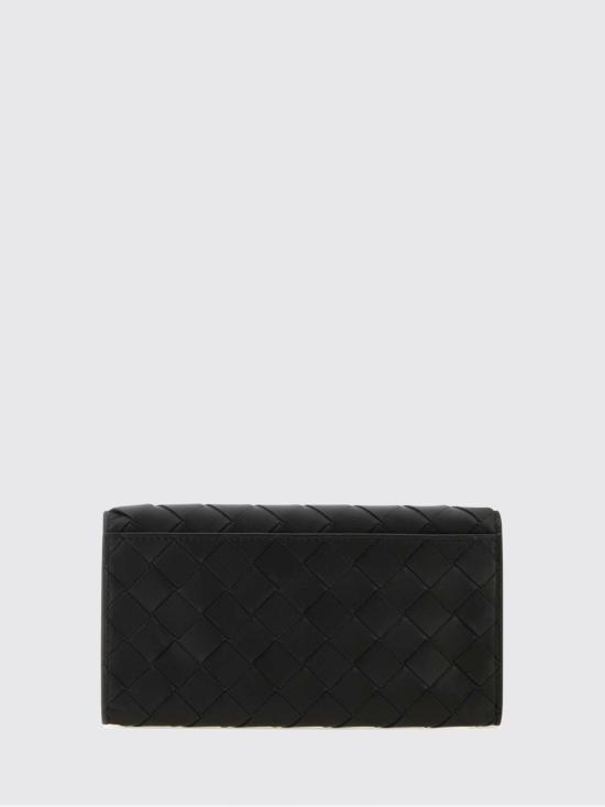 26FW 보테가베네타 지퍼 장지갑 676593VCPQ4 8803 Black - BOTTEGA VENETA