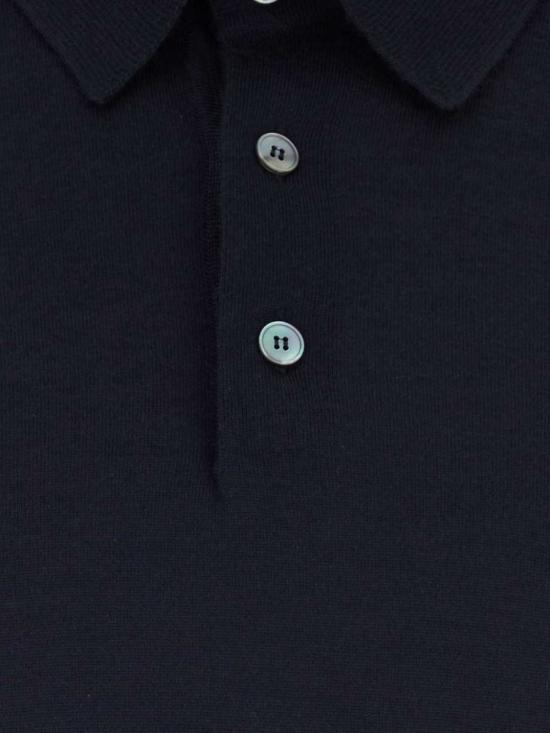26FW 에르메네질도제냐 폴로 티셔츠 RE8J00132 B98 Blue - ERMENEGILDO ZEGNA