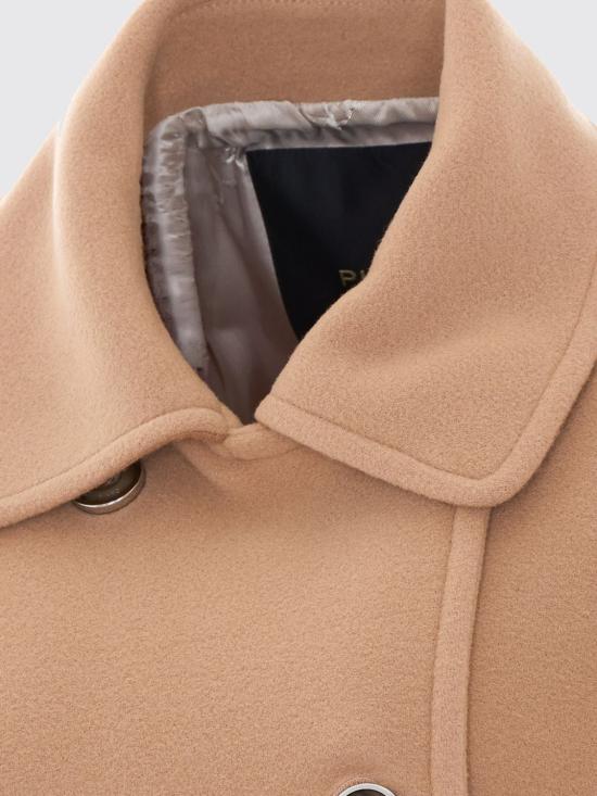 26FW 핑코 코트 107552A3FG D37 Beige - PINKO