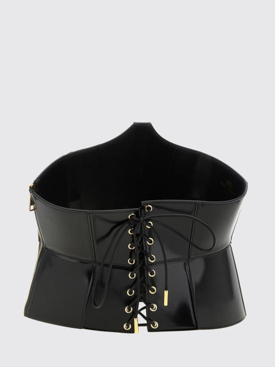 26FW 엘리자베타프랜치 레귤러 벨트 CT28S66E2 110 Black - ELISABETTA FRANCHI