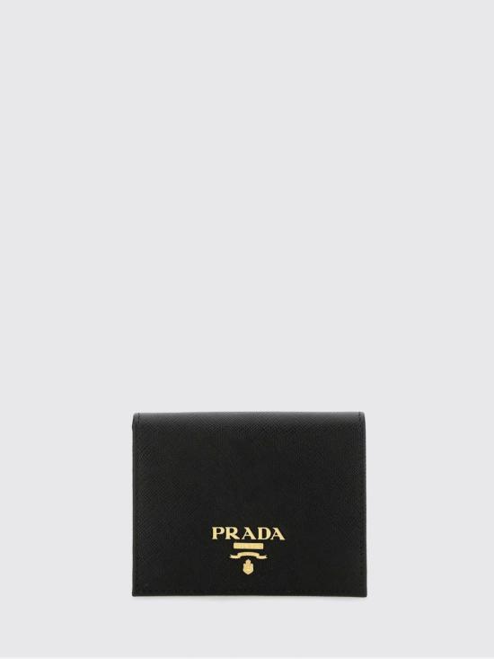 26FW 프라다 스몰 레더 월렛 1MV204QWA F0002 Black