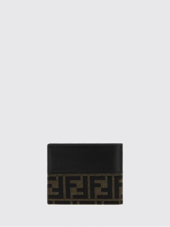 26FW 펜디 FF 바이폴드 월렛 7M0169B139 F0XLL Black - FENDI