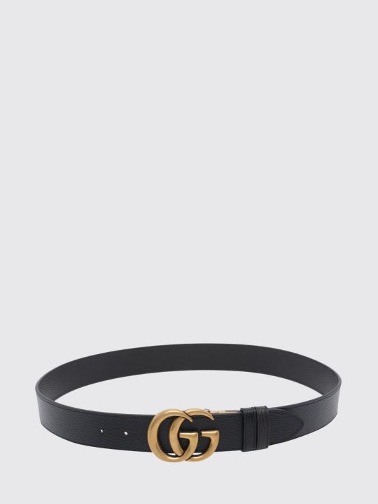 26FW 구찌 더블 G 버클 리버시블 레더 벨트 627055CAO2T 1062 Black