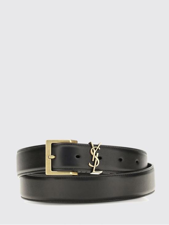 26FW 생로랑 벨트 864585BOO0W 1000 Black - SAINT LAURENT